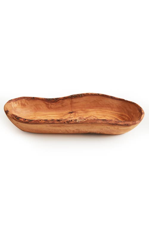 Verve Culture Verve Culture Olivewood Boat Shaped Bowl - Live Edge