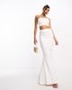 Vesper Vesper bengaline bandeau top in white - part of a set - 2