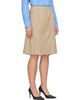 VETEMENTS VETEMENTS Beige Open Back Trench Midi Skirt - 2