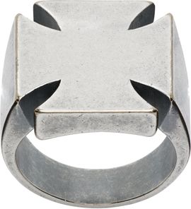 VETEMENTS VETEMENTS Biker Cross Minimal Ring
