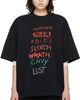 VETEMENTS VETEMENTS Black 7 Sins T-shirt - 1