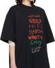 VETEMENTS VETEMENTS Black 7 Sins T-shirt - 2