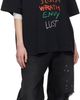 VETEMENTS VETEMENTS Black 7 Sins T-shirt - 4