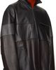 VETEMENTS VETEMENTS Black & Brown Cut-Up Leather Jacket - 2