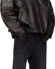 VETEMENTS VETEMENTS Black & Brown Cut-Up Leather Jacket - 4