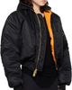 VETEMENTS VETEMENTS Black & Orange Alpha Industries Edition Fitted Reversible Bomber Jacket - 2