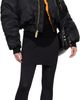 VETEMENTS VETEMENTS Black & Orange Alpha Industries Edition Fitted Reversible Bomber Jacket - 4