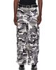 VETEMENTS VETEMENTS Black & White Merged Cargo Pants - 1