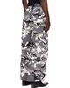 VETEMENTS VETEMENTS Black & White Merged Cargo Pants - 3