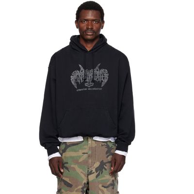 VETEMENTS VETEMENTS Black 'Antihate' Hoodie
