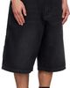 VETEMENTS VETEMENTS Black Appliqué Biker Cross Hip-Hop Denim Shorts - 2