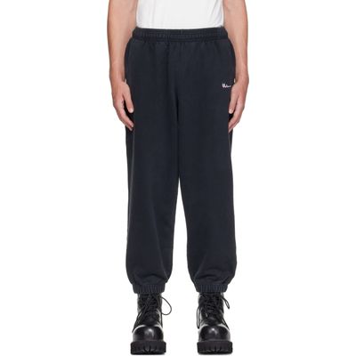 VETEMENTS VETEMENTS Black Athletic Logo Sweatpants