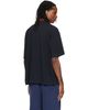 VETEMENTS VETEMENTS Black Biker Cross Logo Boxy T-shirt - 3
