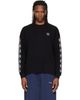 VETEMENTS VETEMENTS Black Biker Cross Logo Longsleeve T-shirt - 1