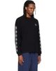 VETEMENTS VETEMENTS Black Biker Cross Logo Longsleeve T-shirt - 2