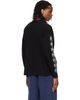 VETEMENTS VETEMENTS Black Biker Cross Logo Longsleeve T-shirt - 3