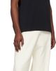 VETEMENTS VETEMENTS Black Biker Logo Leather Cross Interlock Tank Top - 4