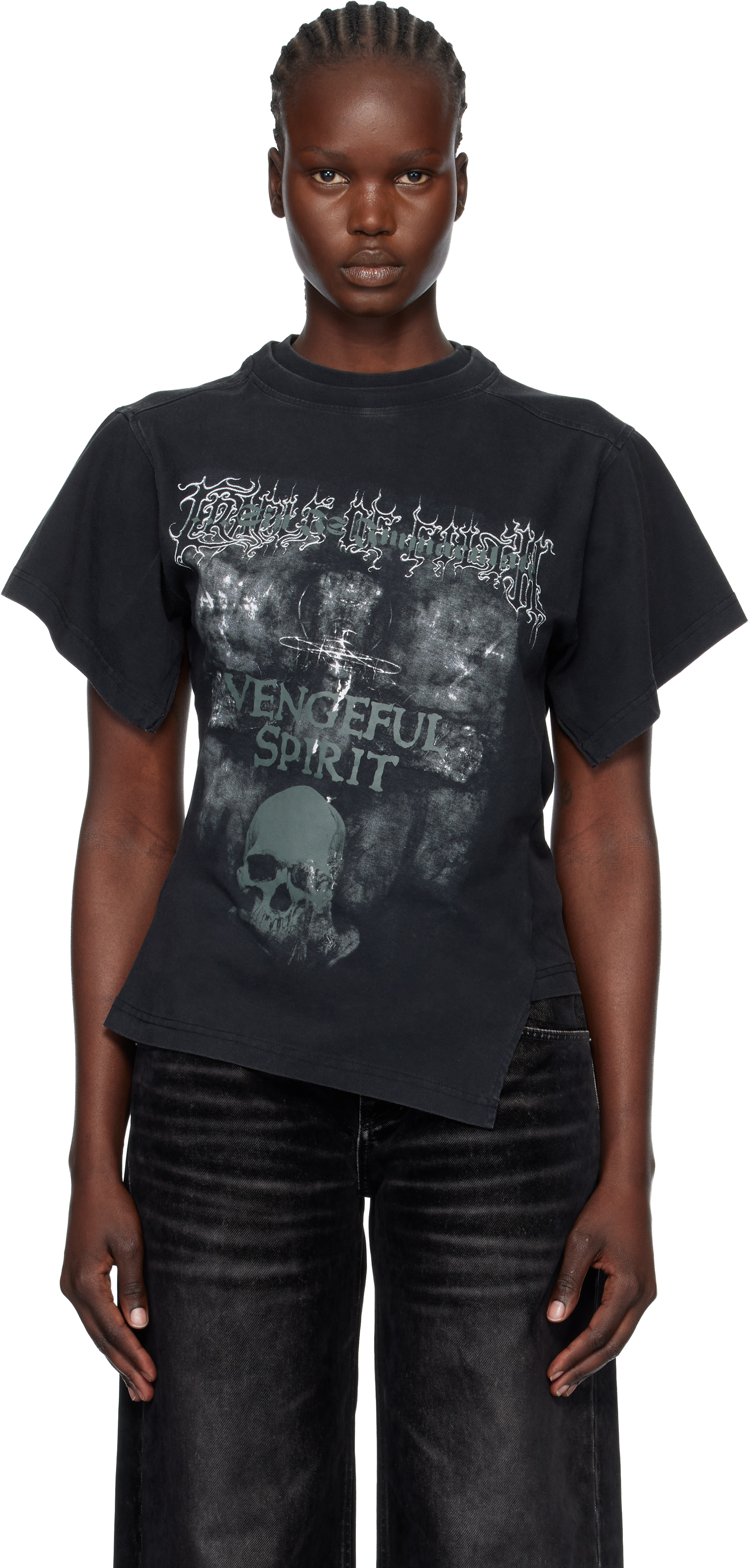 VETEMENTS - Black Cradle of Filth Shifted T-shirt