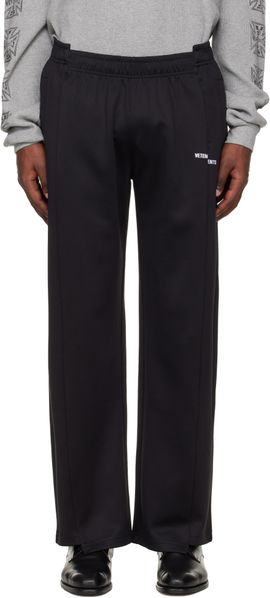 VETEMENTS VETEMENTS Black Cut-Up Athletic Sweatpants