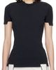 VETEMENTS VETEMENTS Black Cut-Up Baby T-shirt - 1