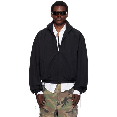 VETEMENTS VETEMENTS Black Cut-Up Track Jacket