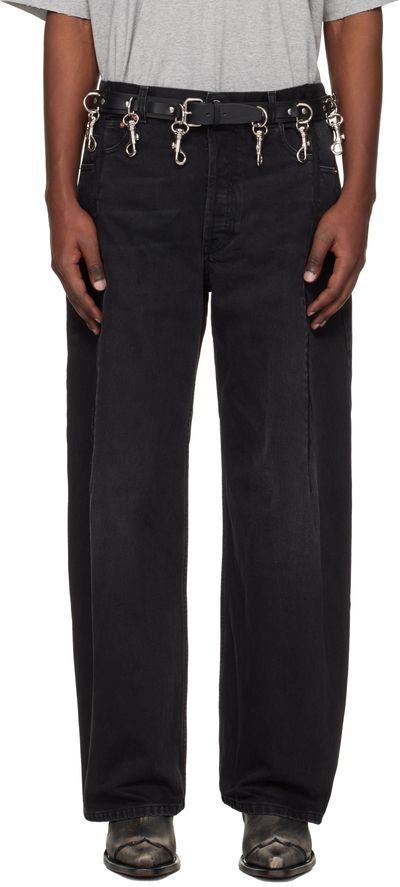 VETEMENTS VETEMENTS Black Cut Jeans