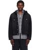 VETEMENTS VETEMENTS Black Detachable Hood Denim Jacket - 1