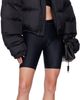 VETEMENTS VETEMENTS Black Double Logo Boxy Down Jacket - 4