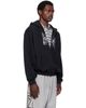 VETEMENTS VETEMENTS Black 'Explicit Language' Zip-Up Hoodie - 2