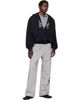 VETEMENTS VETEMENTS Black 'Explicit Language' Zip-Up Hoodie - 4