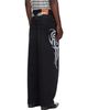 VETEMENTS VETEMENTS Black Graffiti Baggy Jeans - 3