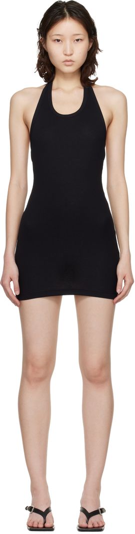 VETEMENTS VETEMENTS Black Halter Tanktop Minidress
