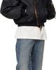 VETEMENTS VETEMENTS Black Leather Crosses Bomber Jacket - 4