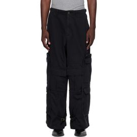 VETEMENTS VETEMENTS Black Merged Cargo Pants