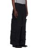 VETEMENTS VETEMENTS Black Merged Cargo Pants - 2