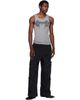 VETEMENTS VETEMENTS Black Merged Cargo Pants - 4