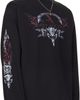 VETEMENTS VETEMENTS Black Metal Longsleeve T-shirt - 2