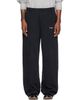VETEMENTS VETEMENTS Black Pinched Cut Up Sweatpants - 1