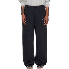 VETEMENTS VETEMENTS Black Pinched Cut Up Sweatpants