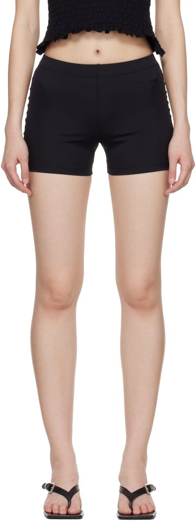 VETEMENTS VETEMENTS Black Push-Up Yoga Shorts