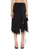 VETEMENTS VETEMENTS Black Reworked Slip Midi Skirt - 1
