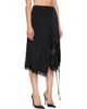 VETEMENTS VETEMENTS Black Reworked Slip Midi Skirt - 2