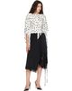 VETEMENTS VETEMENTS Black Reworked Slip Midi Skirt - 4