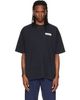 VETEMENTS VETEMENTS Black Scribbled Logo Oversized T-shirt - 1