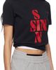 VETEMENTS VETEMENTS Black Sins Fitted T-shirt - 2