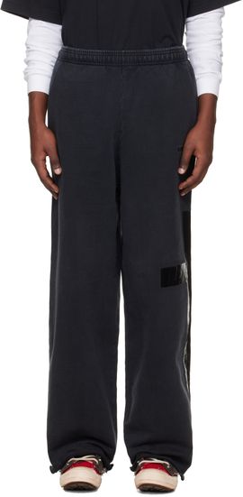 VETEMENTS VETEMENTS Black Taped Sweatpants
