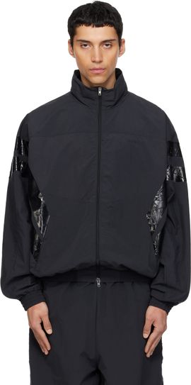 VETEMENTS VETEMENTS Black Taped Track Jacket