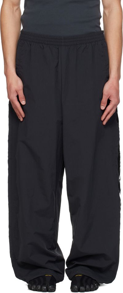 VETEMENTS VETEMENTS Black Taped Track Pants