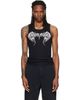 VETEMENTS VETEMENTS Black Tattoo Tank Top - 1