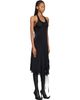 VETEMENTS VETEMENTS Black Twisted Lingerie Midi Dress - 2